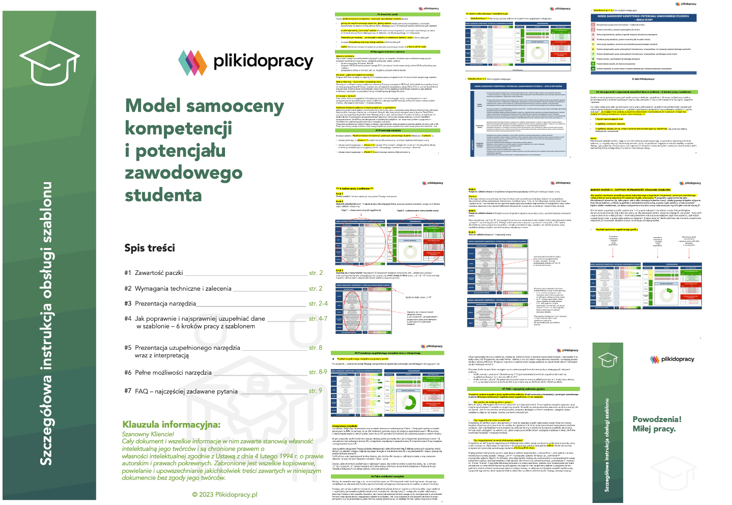 Model samooceny i potencjału zawodowego studenta 