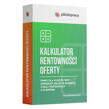 Kalkulator rentowności oferty - usług B2B długofalowe